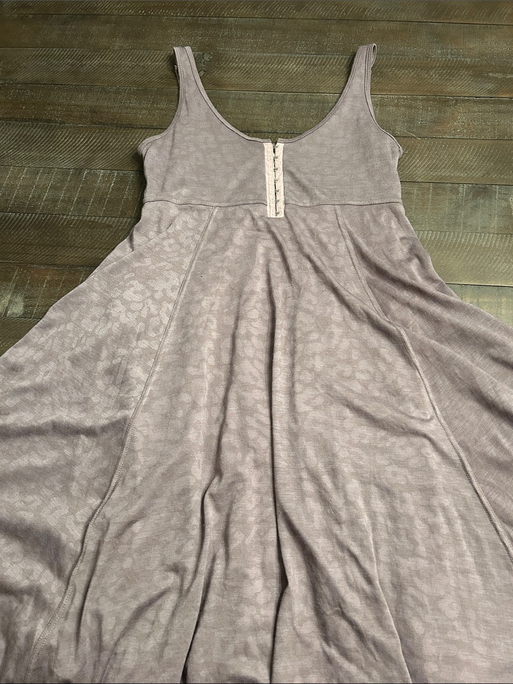 Free People Dusty Mauve Asymmetrical Hem Tank Dress - Picture 7 of 11